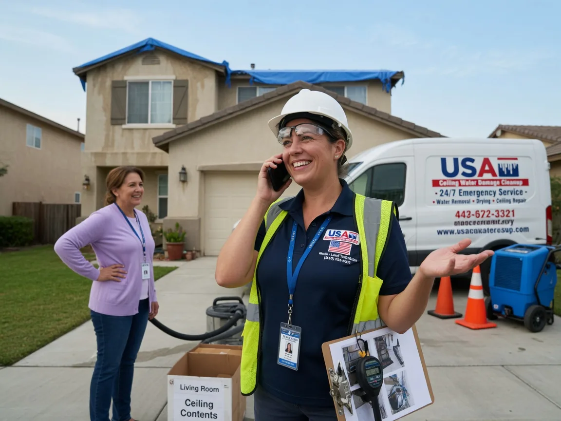 Ceiling Water Damage Restoration Flom, MN FAQs